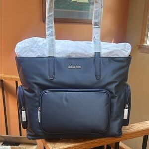 Michael Kors Dark Blue Men's Laptop Bag